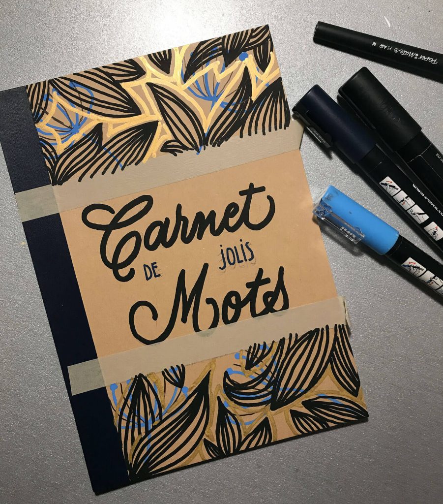 #carnet #lettering #artnouveau #handlettering #notebook #DIY