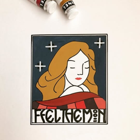 #papier #sennelier #gouache #illustration