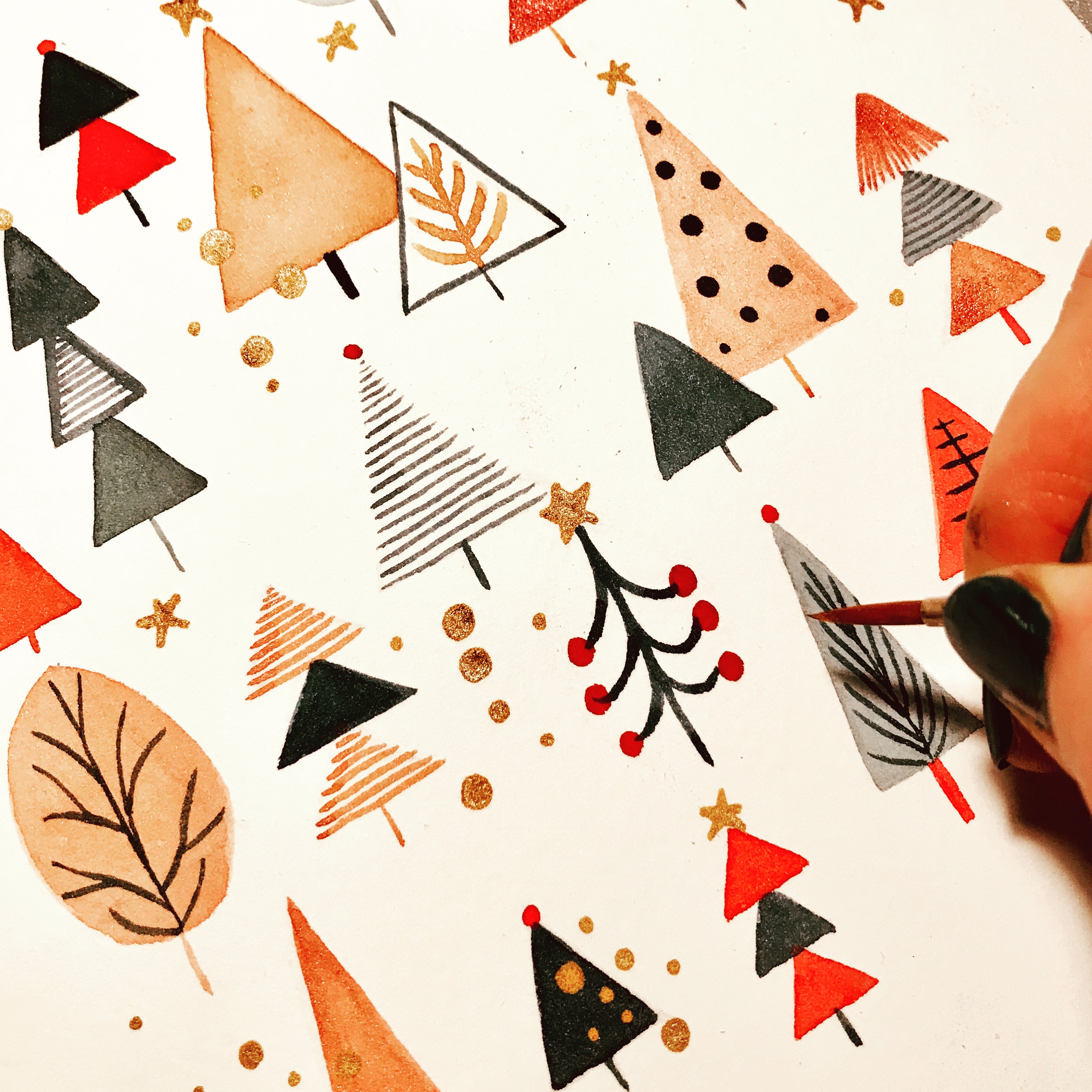 #illustration #gouache #fabriano #papier