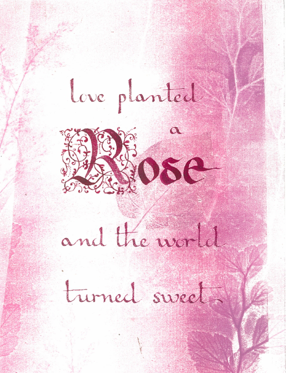 #calligraphie #calligraphy #pink