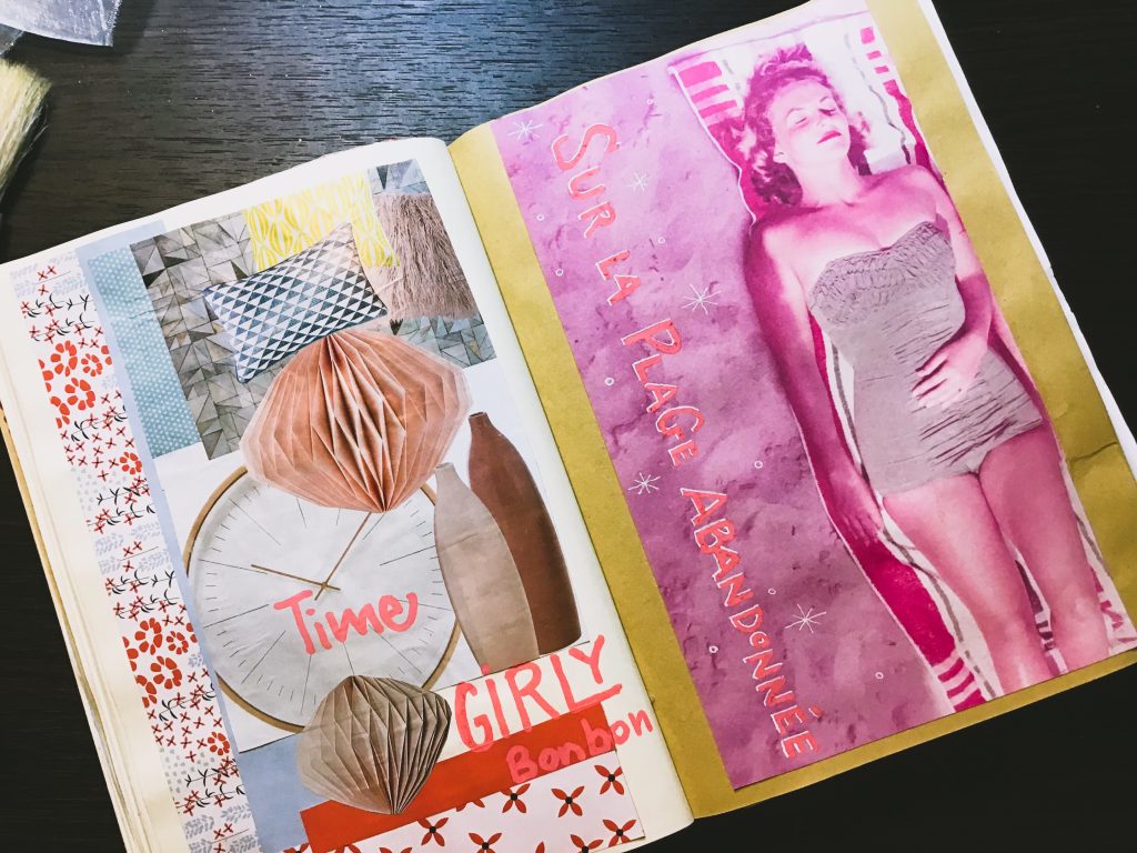 #artjournal #sketchbook #COLLAGE #CALLIGRAPHIE