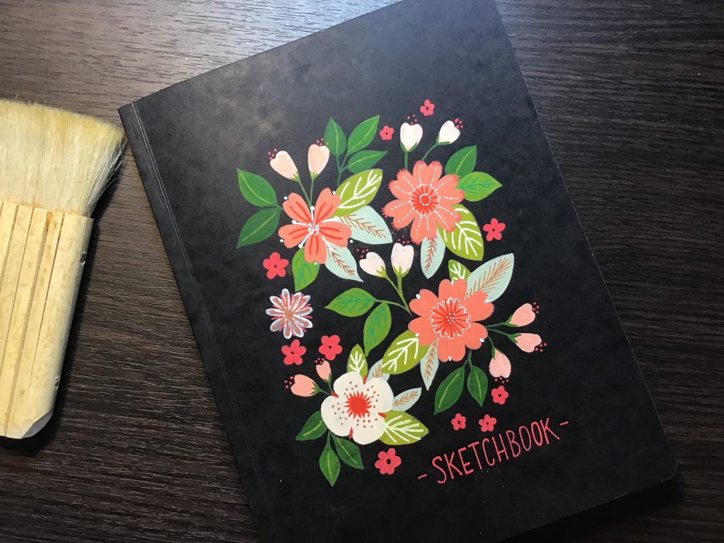 #artjournal #sketchbook #FOLKART #ACRYLAGOUACHE