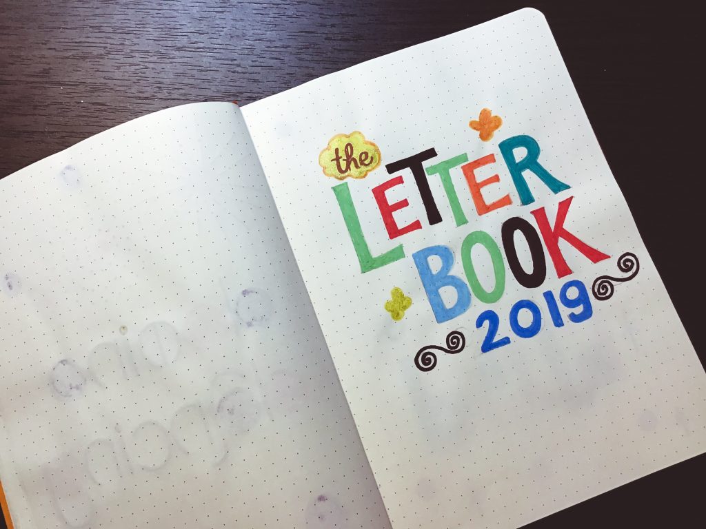 #Lettering #artjournal