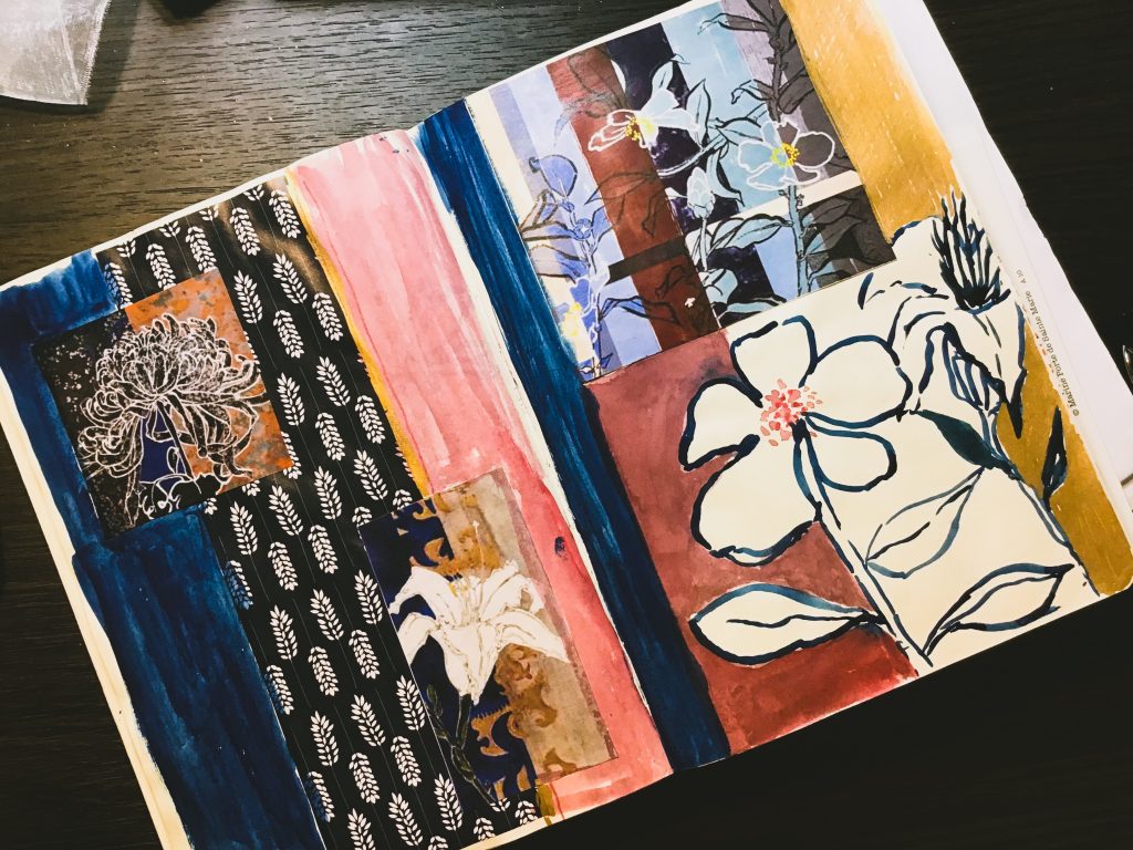 #artjournal #sketchbook #COLLAGE